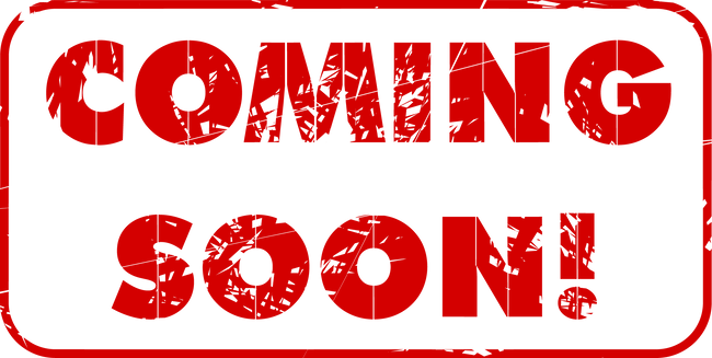 Red Coming Soon Stamp